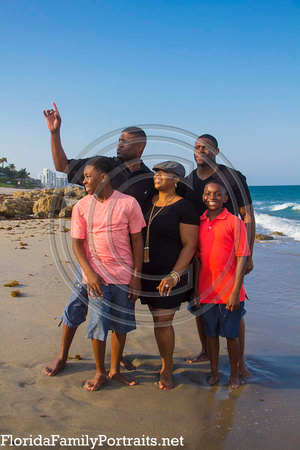 Miami Fort Lauderdale Florida family vacation portraits by Bill Miller Photography.