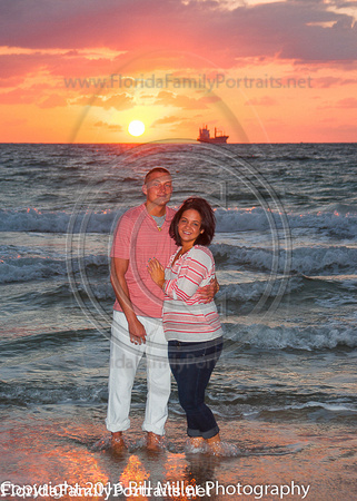 Miami South Florida beach engagements by Bill Miller Photo