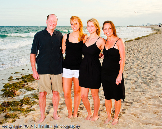 Miami Fort Lauderdale Florida family photography by Bill Miller Photography. Serving Naples Ft Myers Captiva and Gulf Coast of Florida families for 20 years