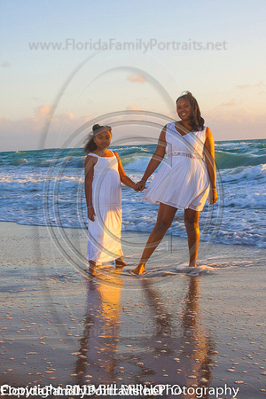 Miami Fort Lauderdale family beach portraits by Bill Miller.