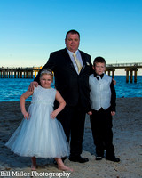 Noble family vacation portraits on Miami Beach by Bill Miller Photography