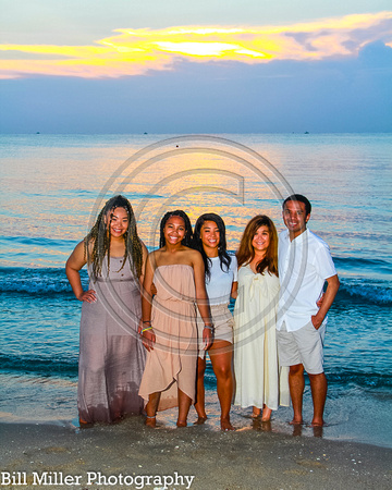 Fort Lauderdale Miami Florida family vacation portraits by Bill Miller Photography.