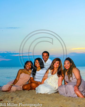 Fort Lauderdale Miami Florida family vacation portraits by Bill Miller Photography.