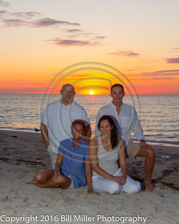 Miami Fort Lauderdale Florida family vacation portraits by Bill Miller Photography.