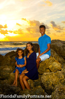 Miami Fort Lauderdale Florida family vacation portraits by Bill Miller Photography.