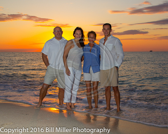Miami Fort Lauderdale Florida family vacation portraits by Bill Miller Photography.
