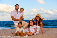 Miami Fort Lauderdale Florida family portrait photography by Bill Miller Photography. Serving Naples Ft Myers Captiva and Gulf Coast of Florida family photography needs and that sunset. We ARE mother